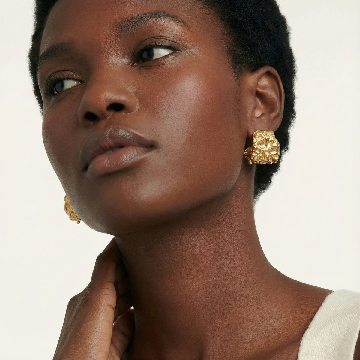 Gesmolten Gouden Hoops